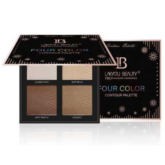 Lakyou Beauty Four Color Contour Palette - 18g
