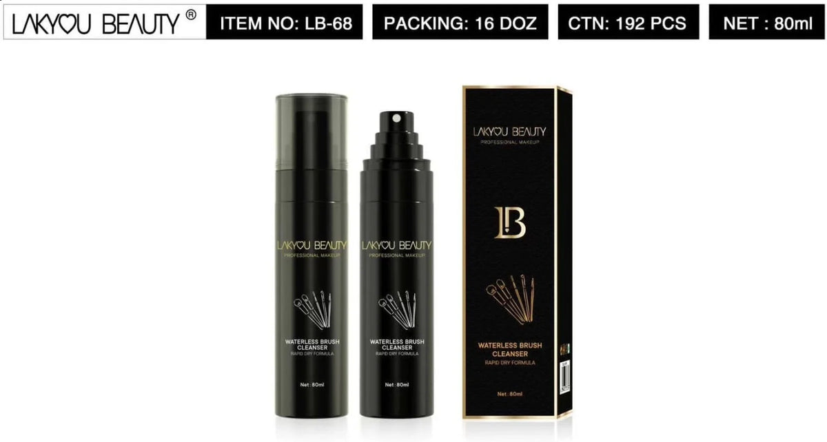 Lakyou Beauty Waterless Brush Cleanser - 80ml